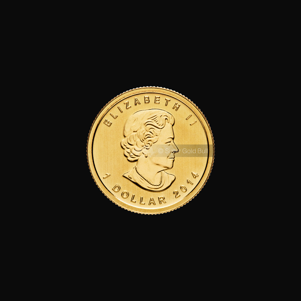 1 20 maple leaf gold coin