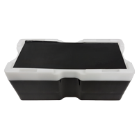 Leere schwarze Mini-Monsterbox für 1 oz australische Silbermünzen