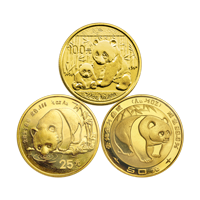 1/4 oz Random Year Chinese Panda Gold Coin