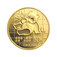 1/2 oz 1989 Chinese Panda Gold Coin