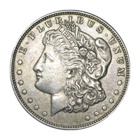 1878 - 1904 Morgan Silver Dollar VG+ Silver Coin